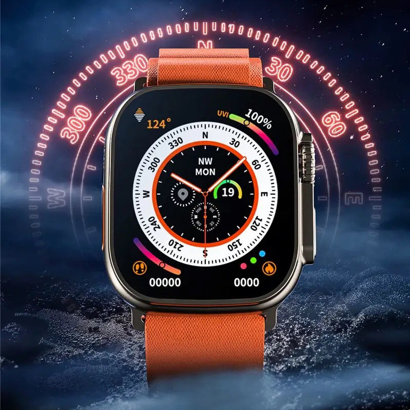 Watch 8 Ultra, New Smart Watch, Hear rate, Bluetooth, iOS/Android