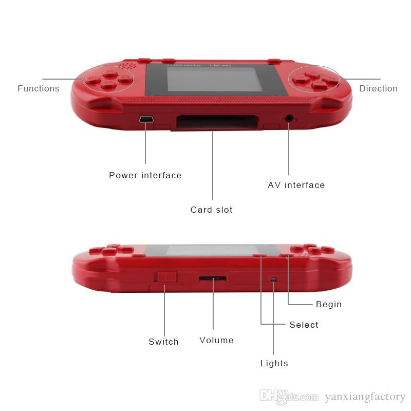 Portable PXP3 Slim Station Handheld Game Player