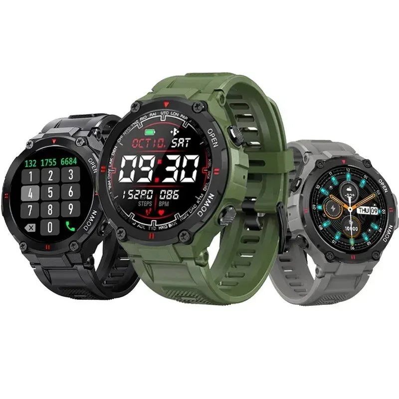 Durable Knight's Smartwatch, Bluetooth, Fitness and Health Tracker