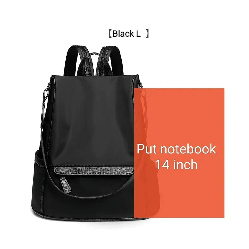 Women Fashion Backpack Oxford Waterproof School Bag Girls