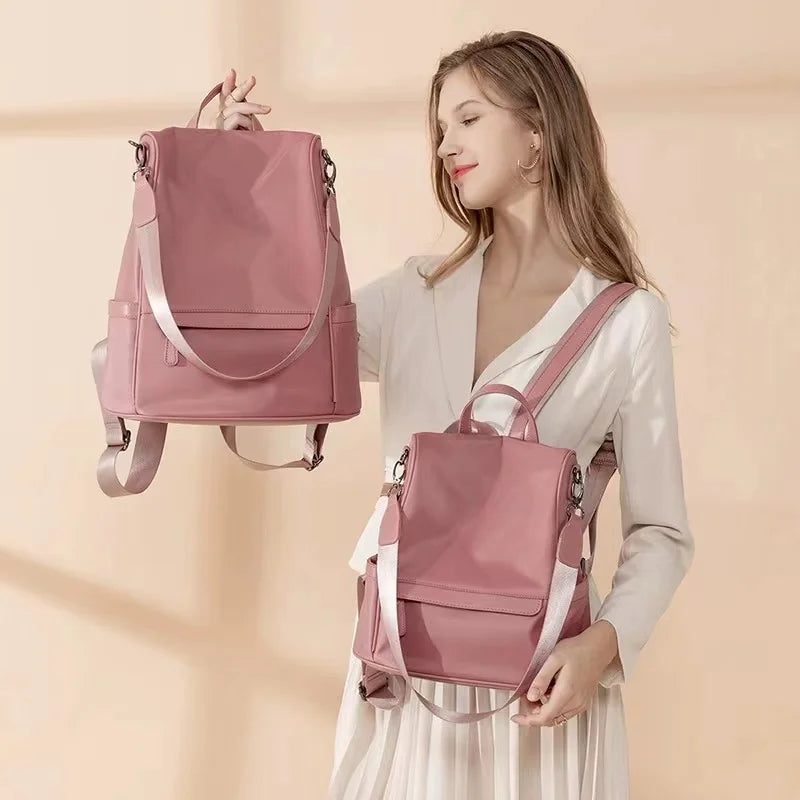 Women Fashion Backpack Oxford Waterproof School Bag Girls