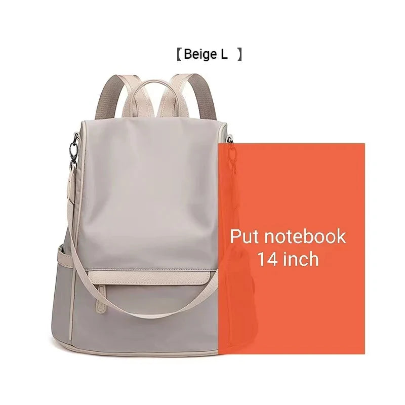 Women Fashion Backpack Oxford Waterproof School Bag Girls