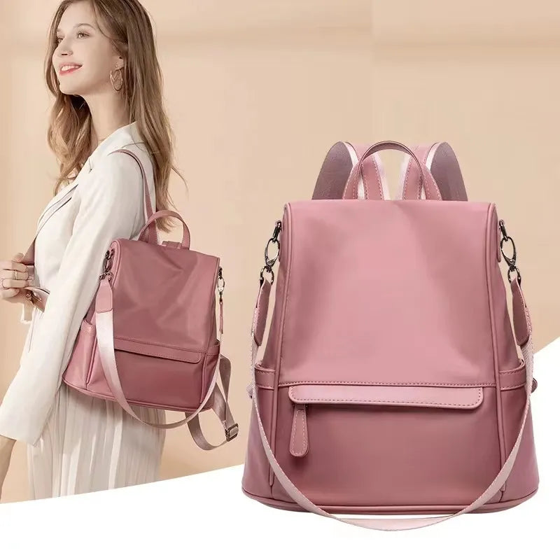 Women Fashion Backpack Oxford Waterproof School Bag Girls