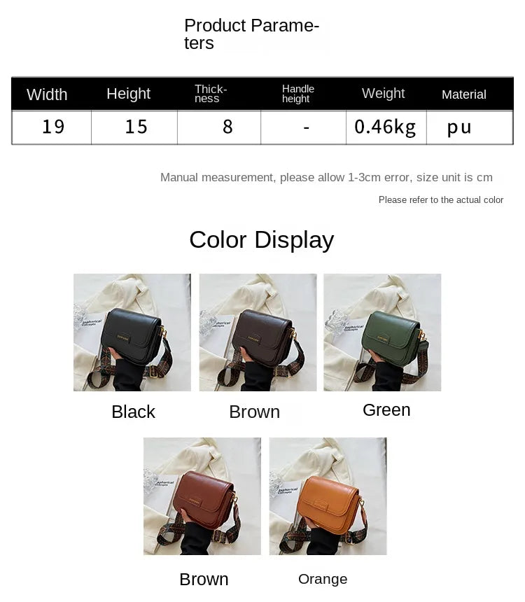 Vintage Flap Lock Classic Women Bags Casual Leather Shoulder Bags Clutch