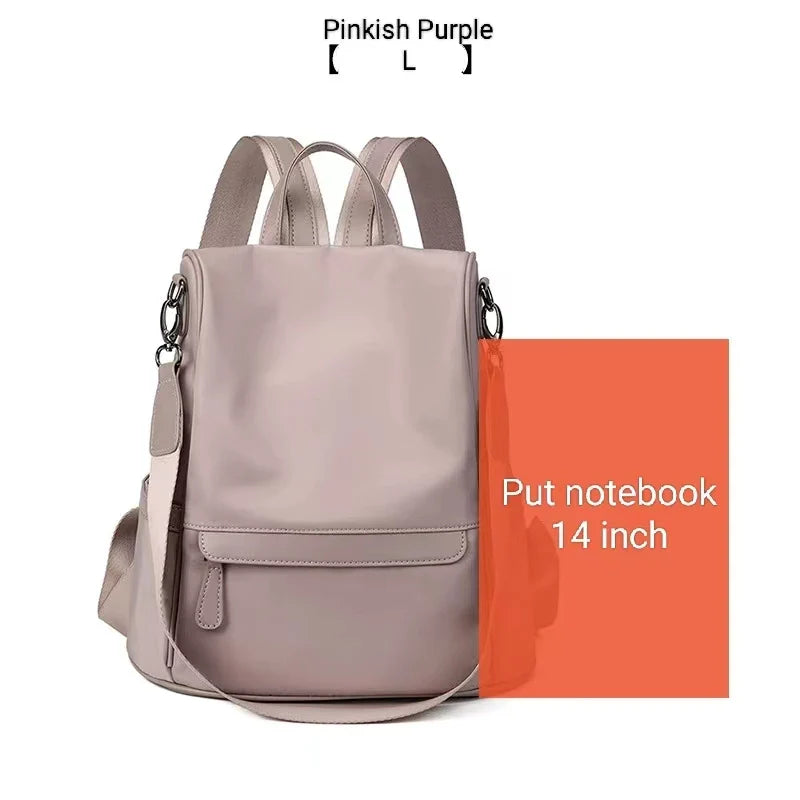 Women Fashion Backpack Oxford Waterproof School Bag Girls