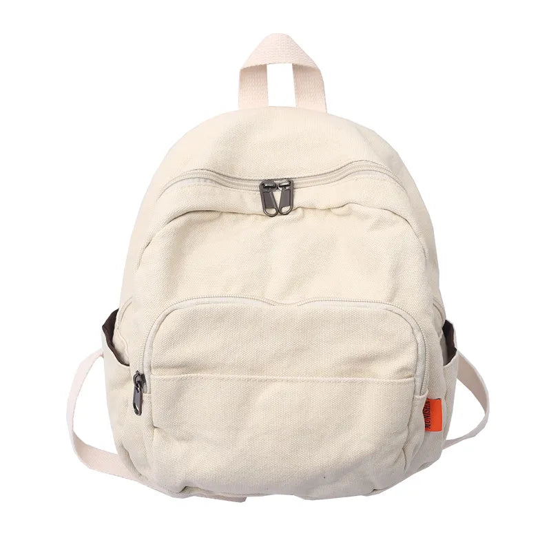 Women Small Backpack Vintage Canvas School Mini Backpack Women