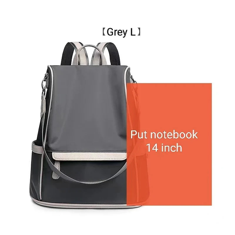 Women Fashion Backpack Oxford Waterproof School Bag Girls