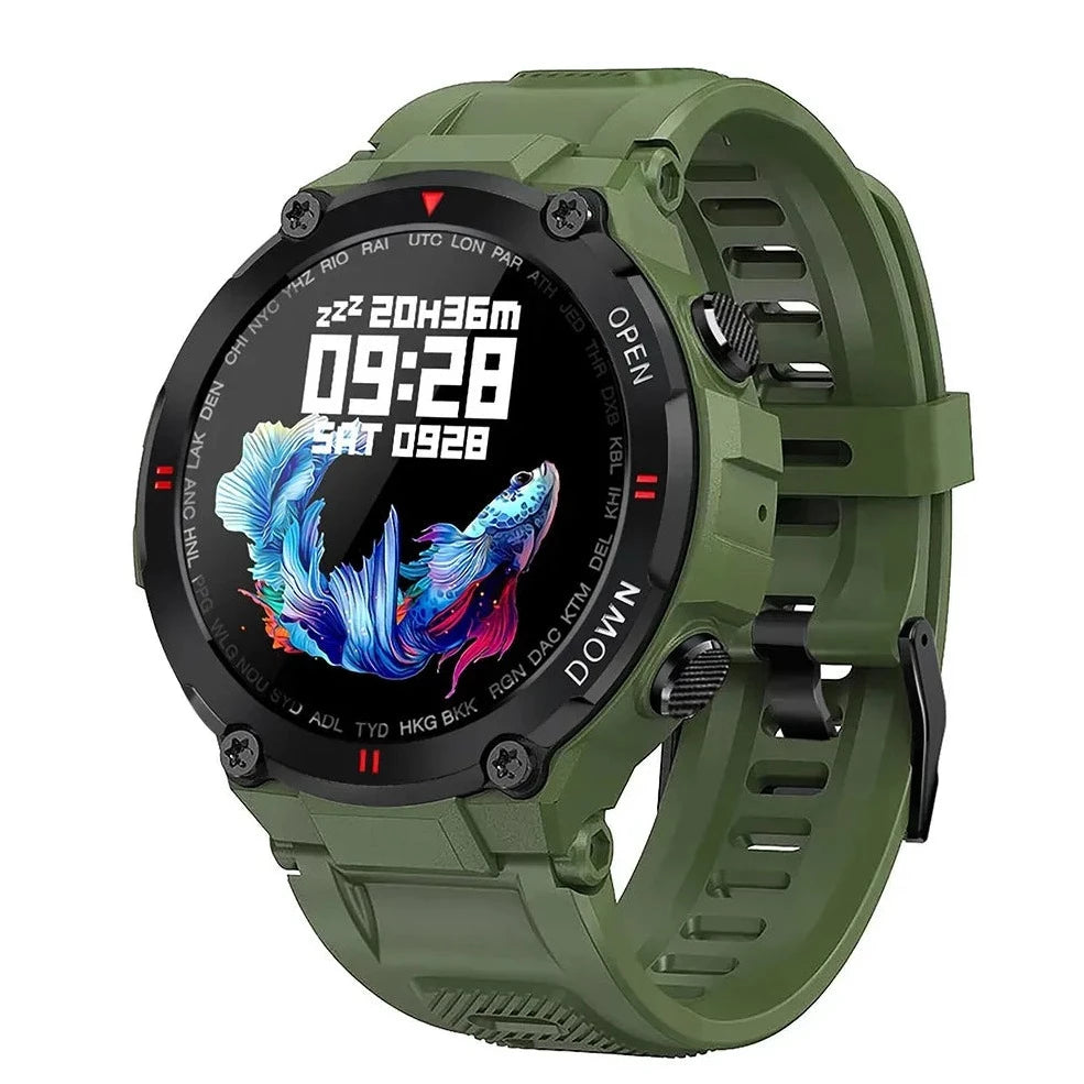 Durable Knight's Smartwatch, Bluetooth, Fitness and Health Tracker