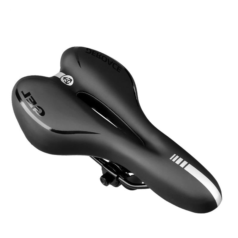 GEL Reflective Shock Absorbing Bicycle Saddle