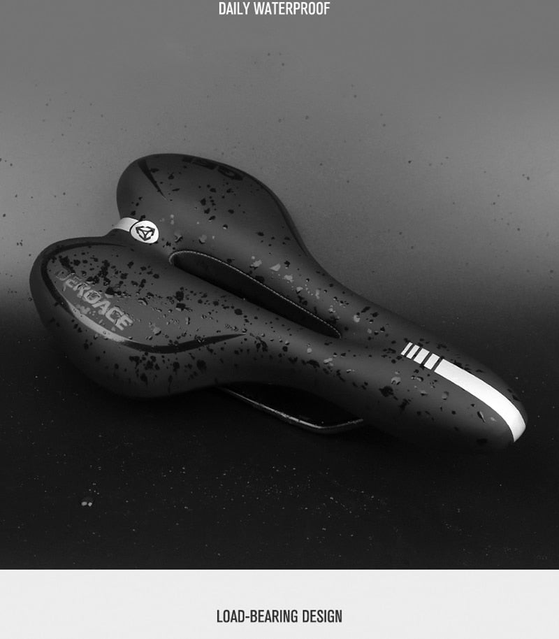 GEL Reflective Shock Absorbing Bicycle Saddle