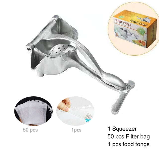 Lemon Squeezer Aluminum Alloy Lemon Juicer Manual Juicer Heavy-duty Hand Pressed Fruit Juicer kitchen accessories