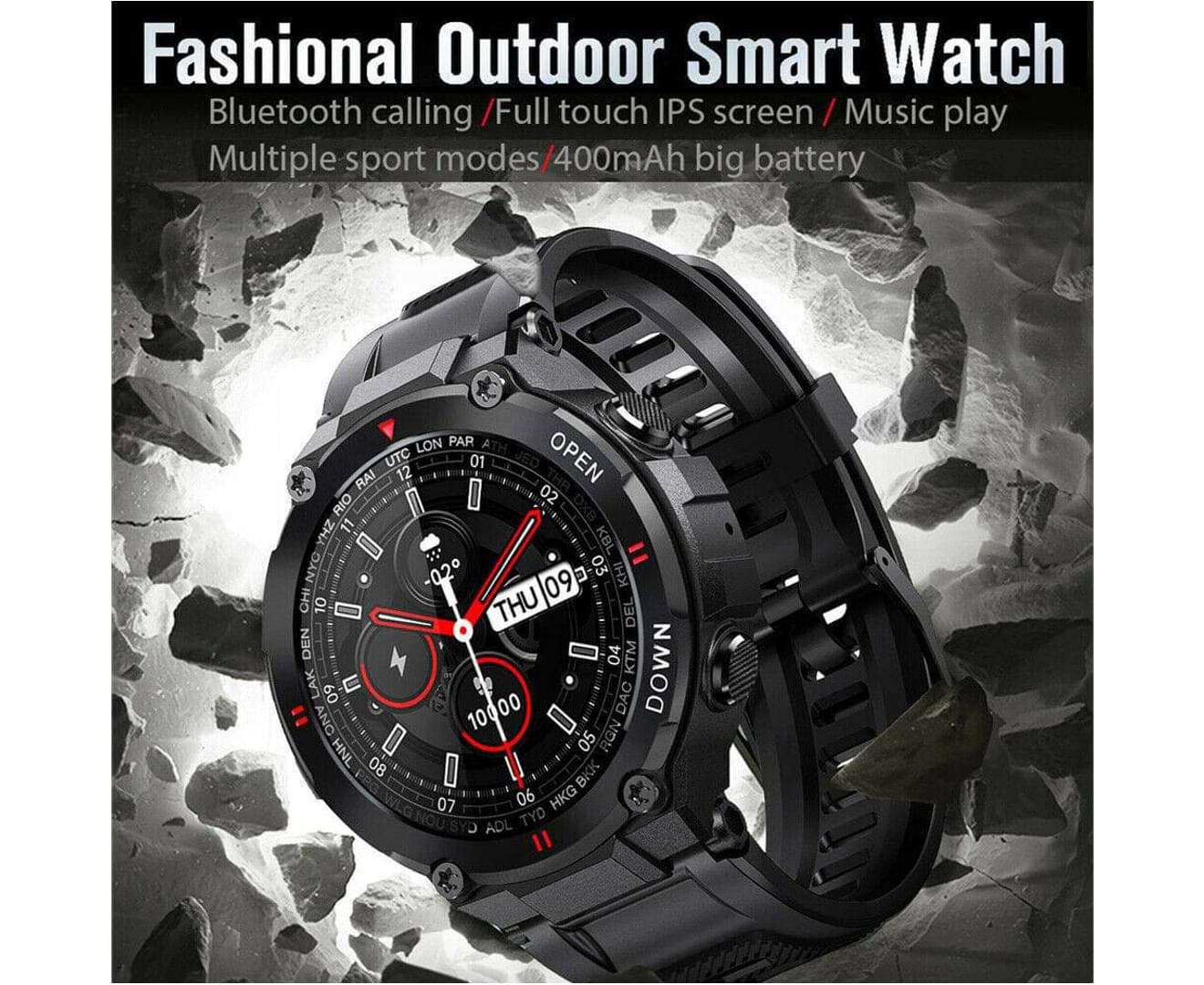 Durable Smart Watch for Men with Bluetooth Call