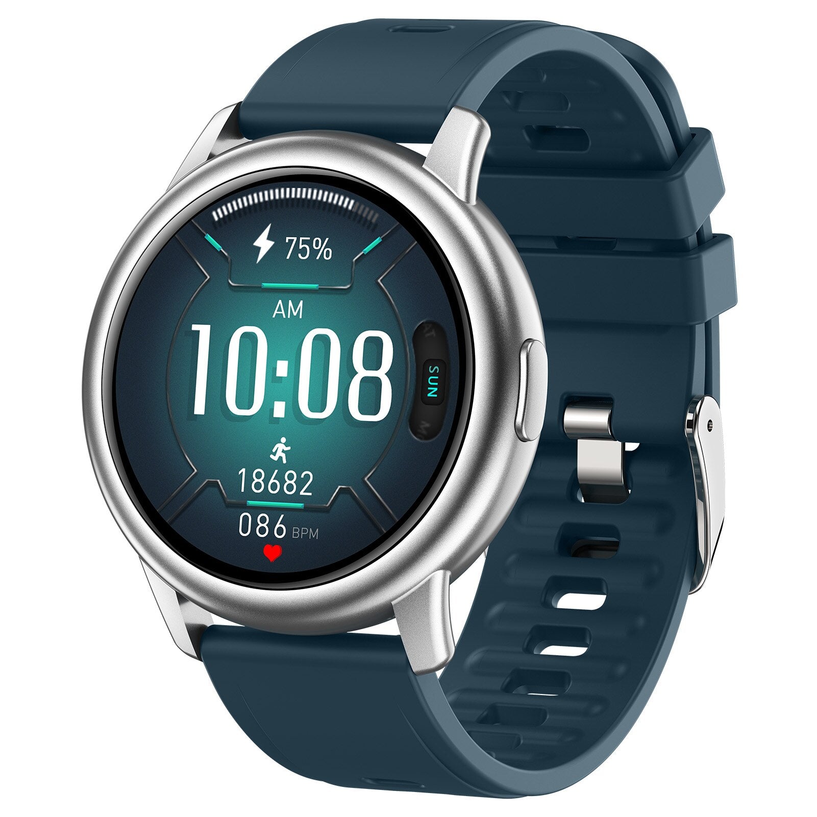 Techy Rogbid GT2 Smart Watch For Men & Women, Sports Fitness Tracker, Blood Pressure, Smart Clock