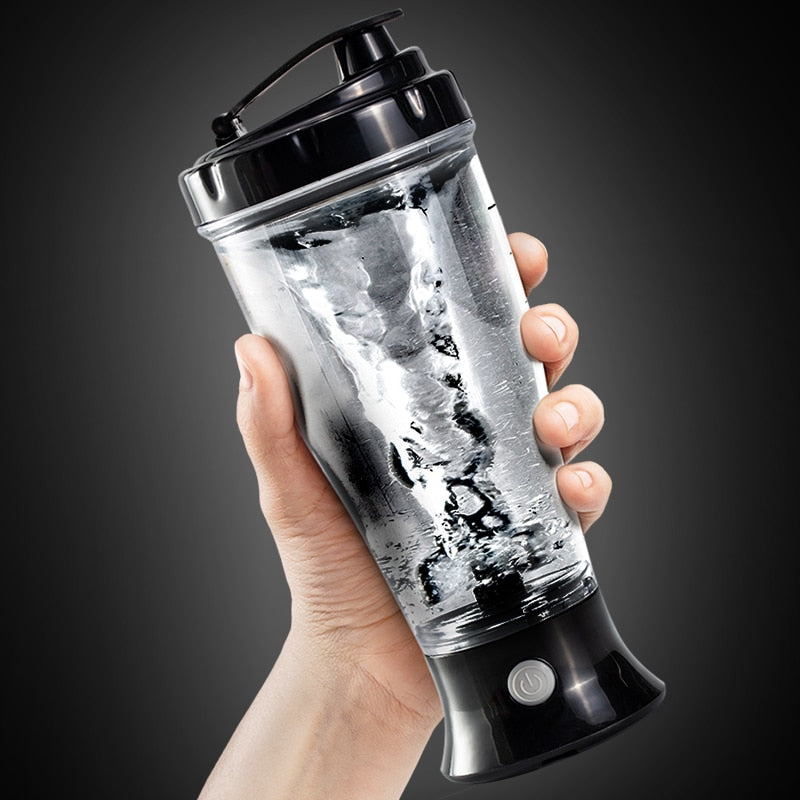 Protein Shaker Bottle, Automatic Self Stirring, Portable Movement Mixing Water Bottle Sports Shaker for Gym Powerful