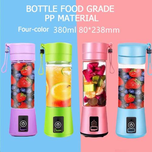 Portable Blender Electric Juicer Blender USB Blender Mini Food Processor Smoothie Blender Personal Handheld Mixer