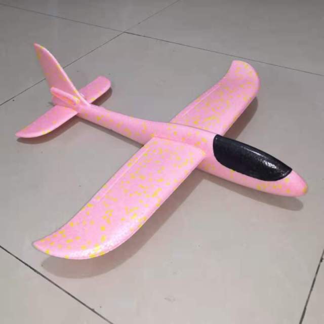 Big Foam Plane Glider Hand Throw Airplane Light Inertial Planes Outdoor Launch Kids Toys